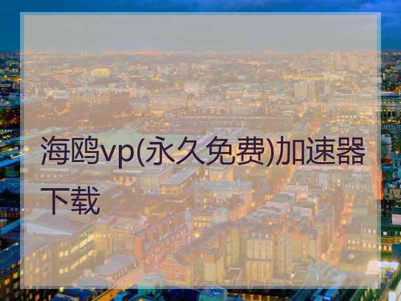 海鸥vp(永久免费)加速器下载