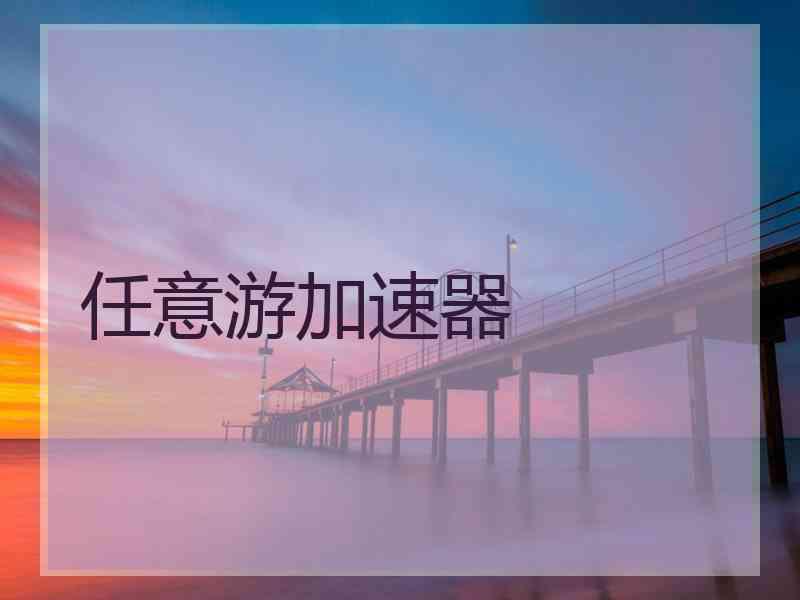 任意游加速器