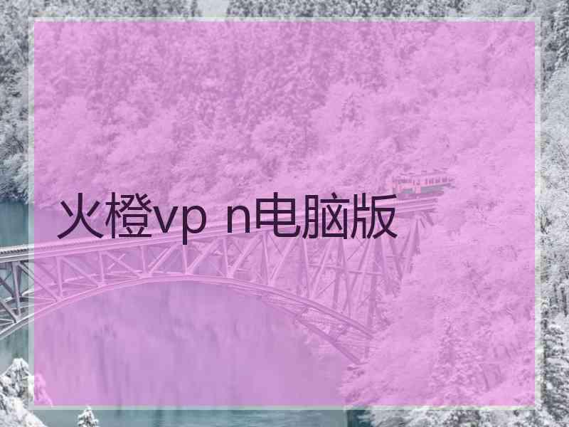 火橙vp n电脑版