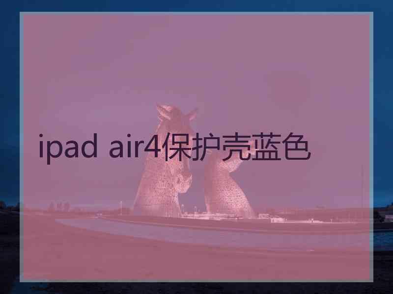 ipad air4保护壳蓝色