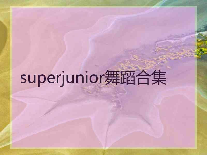 superjunior舞蹈合集