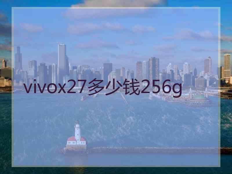 vivox27多少钱256g