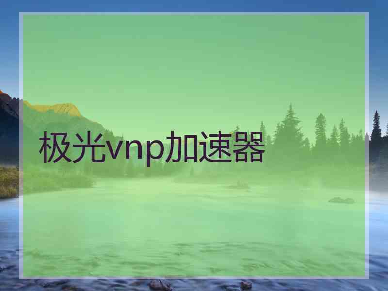 极光vnp加速器