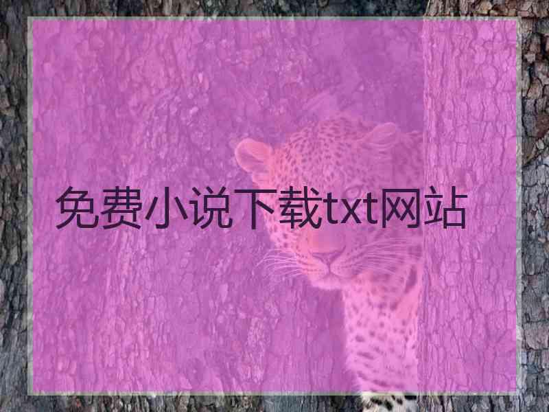 免费小说下载txt网站