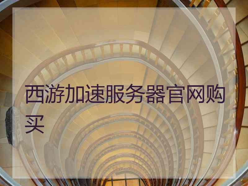 西游加速服务器官网购买