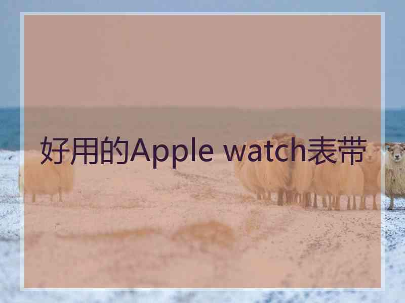 好用的Apple watch表带