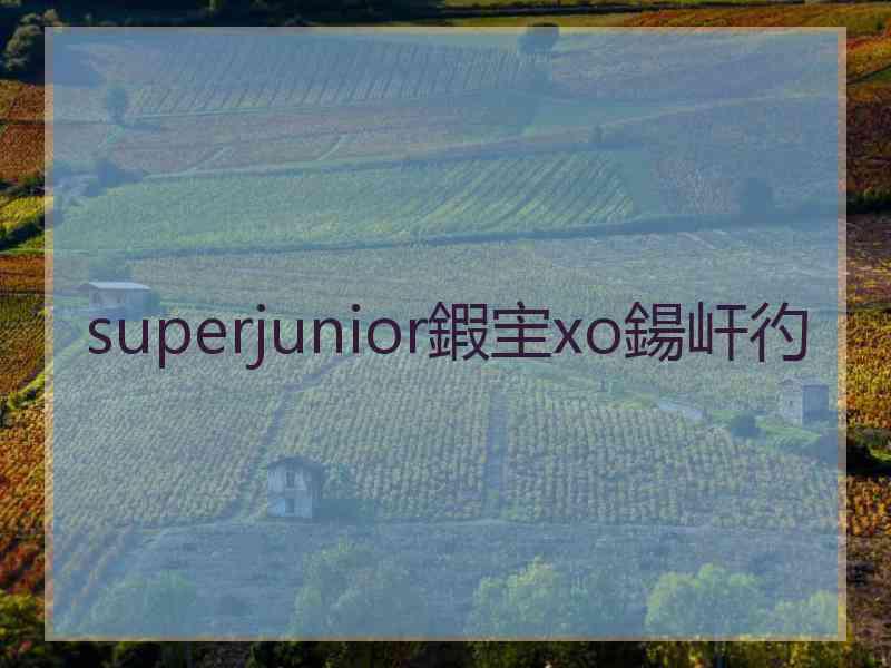 superjunior鍜宔xo鍚屽彴