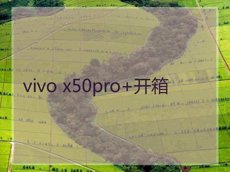 vivo x50pro+开箱