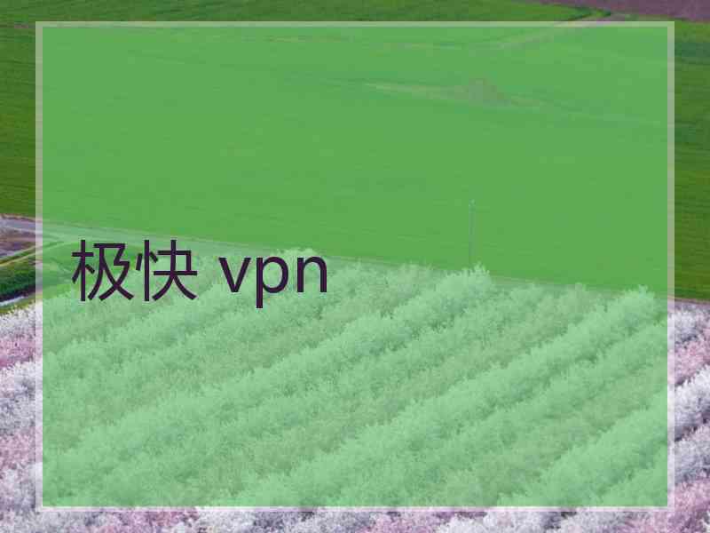 极快 vpn