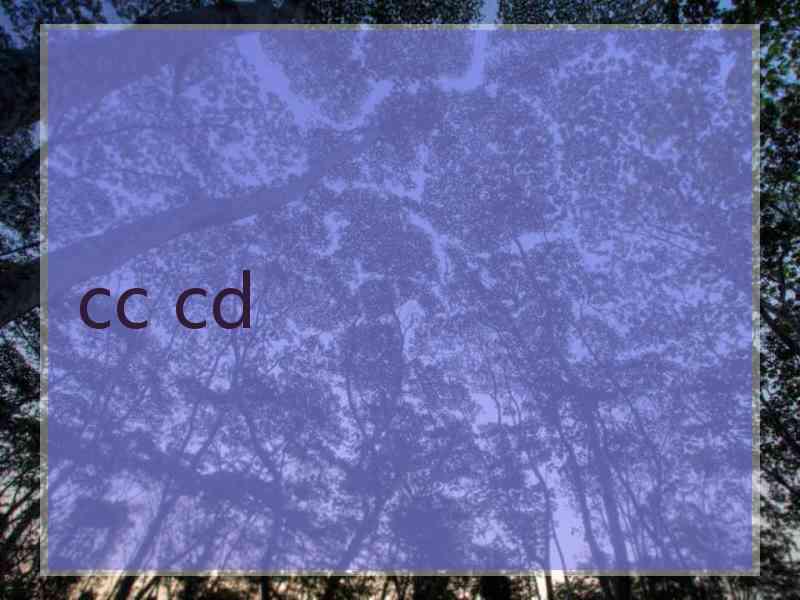 cc cd