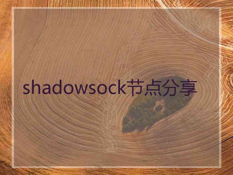 shadowsock节点分享