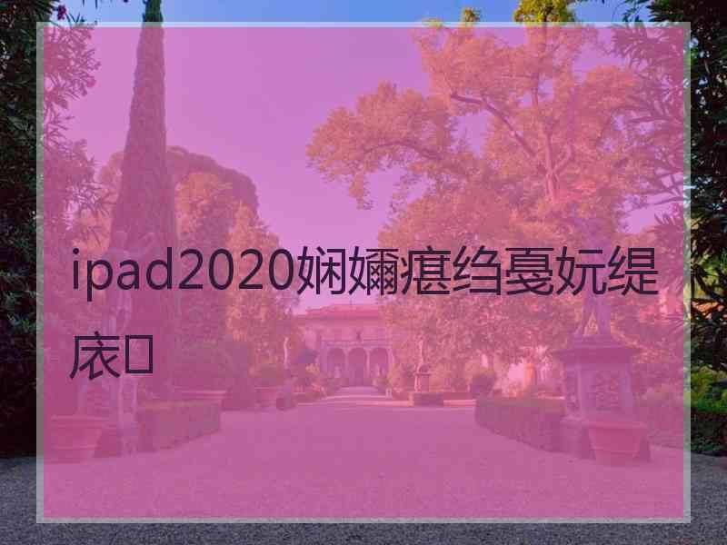 ipad2020娴嬭瘎绉戞妧缇庡