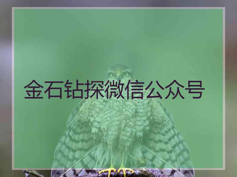 金石钻探微信公众号