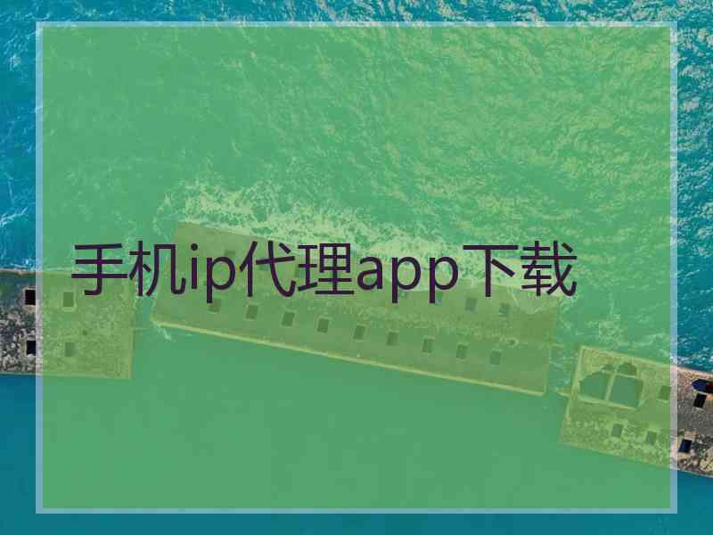 手机ip代理app下载