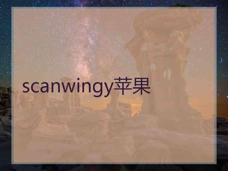 scanwingy苹果