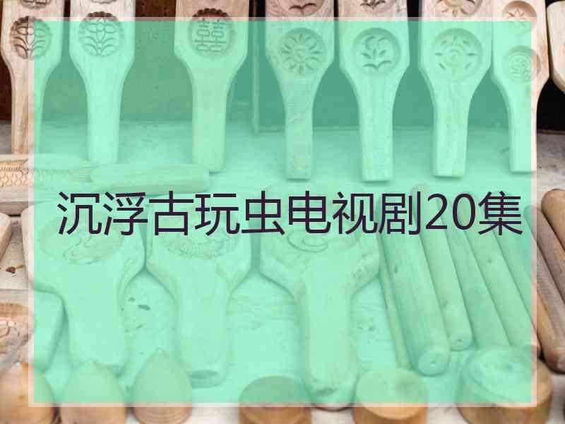 沉浮古玩虫电视剧20集