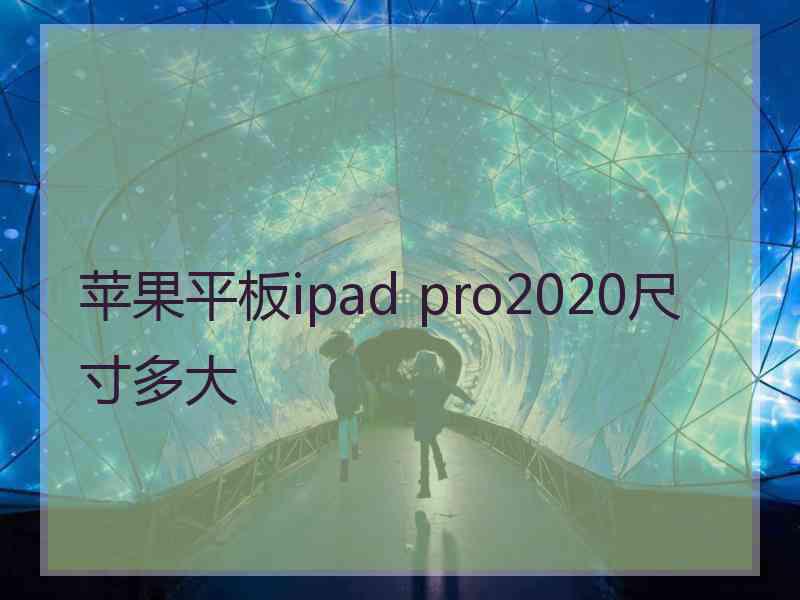 苹果平板ipad pro2020尺寸多大