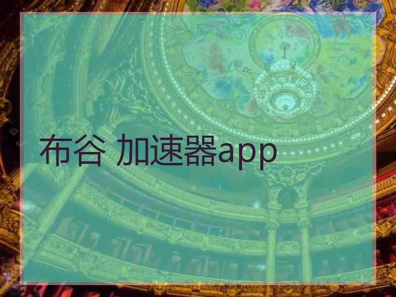 布谷 加速器app