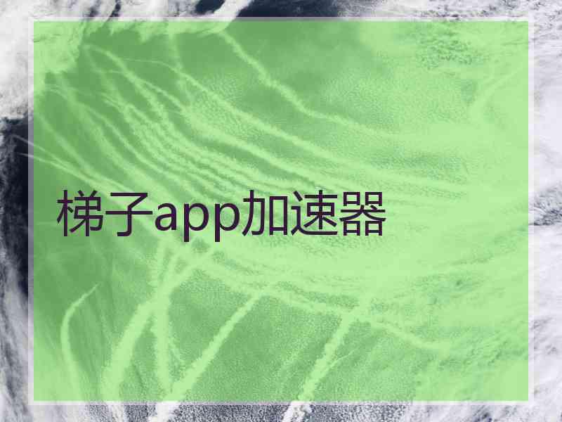 梯子app加速器