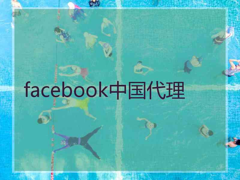 facebook中国代理