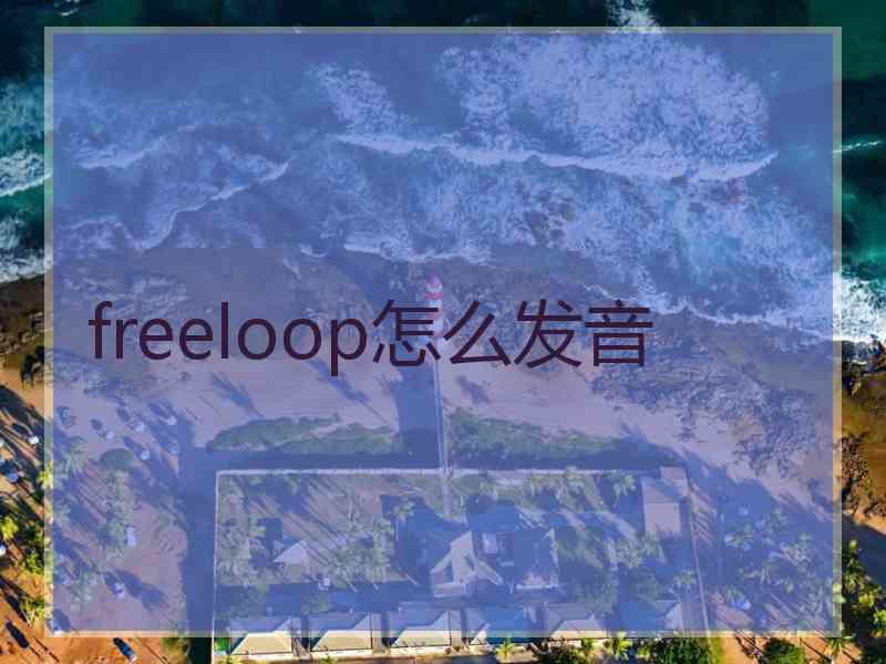 freeloop怎么发音