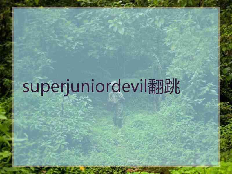 superjuniordevil翻跳