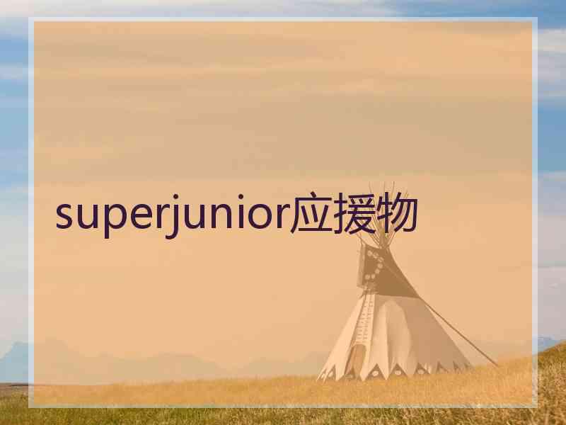 superjunior应援物