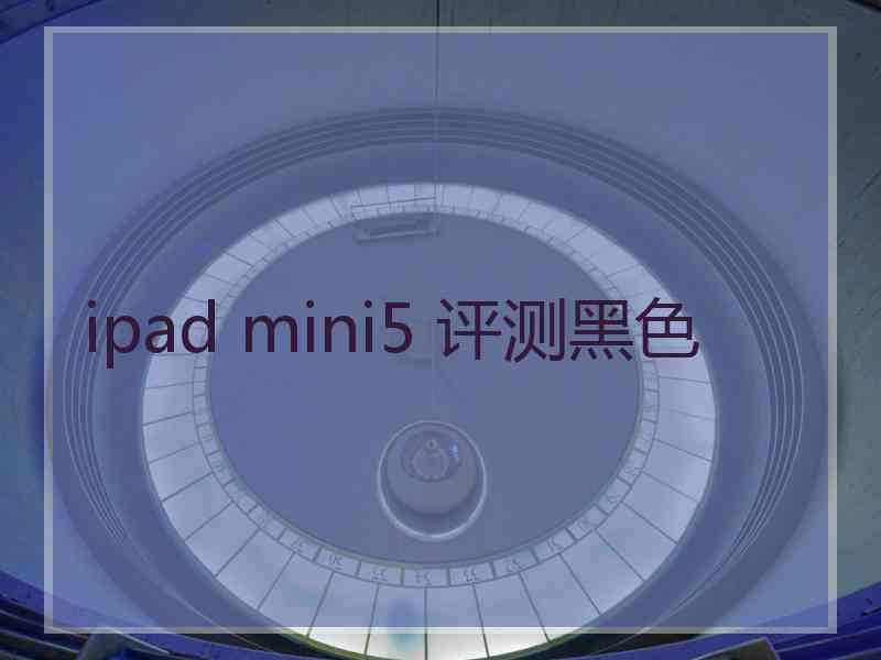 ipad mini5 评测黑色