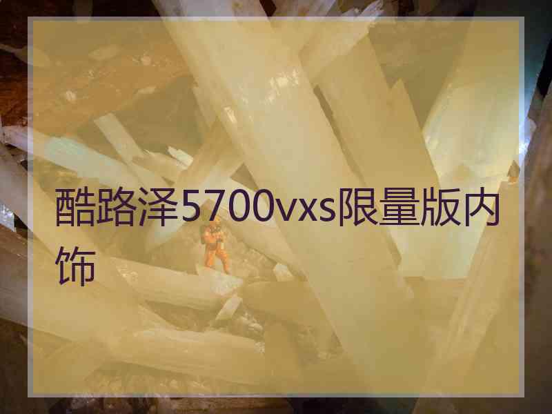 酷路泽5700vxs限量版内饰