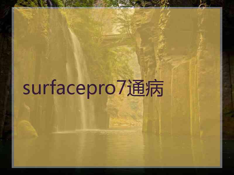 surfacepro7通病