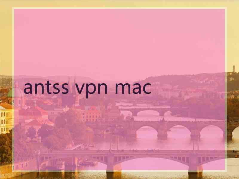 antss vpn mac