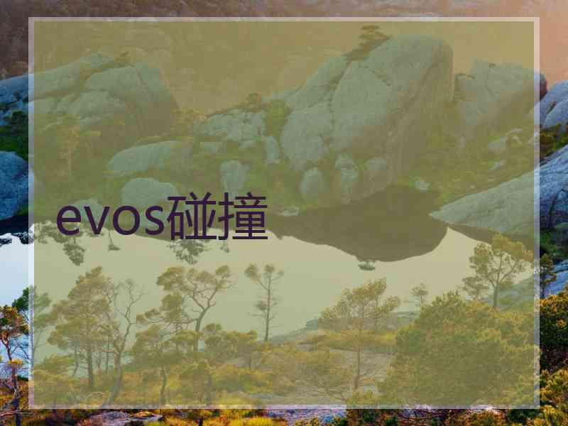 evos碰撞