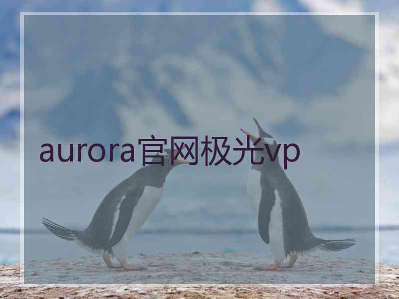 aurora官网极光vp