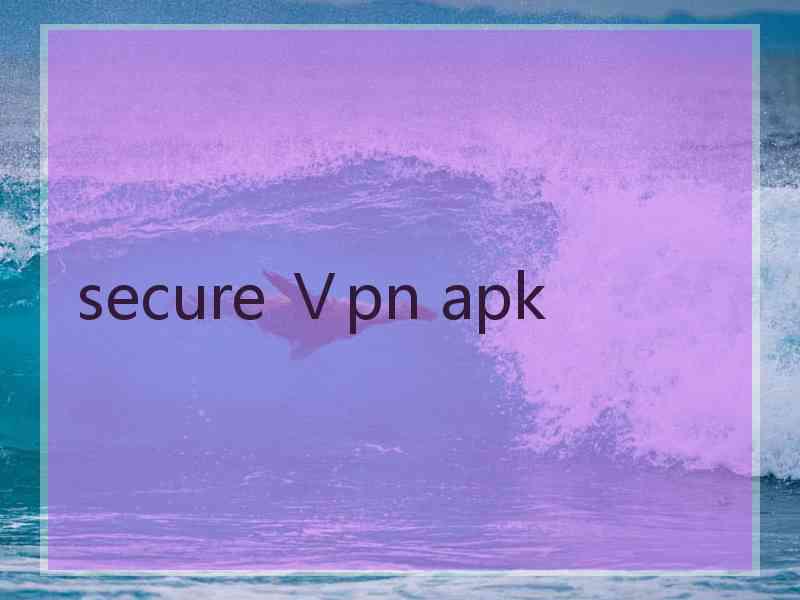 secure Ⅴpn apk