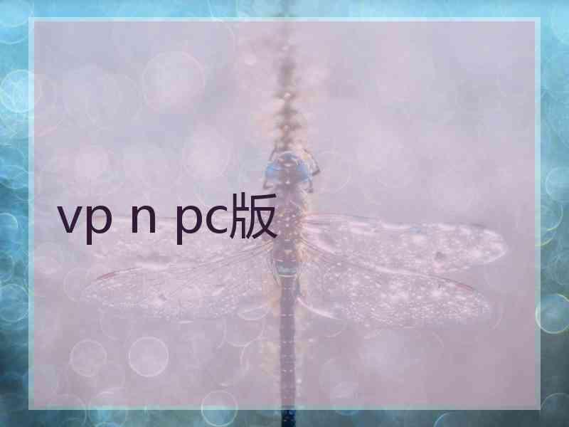 vp n pc版