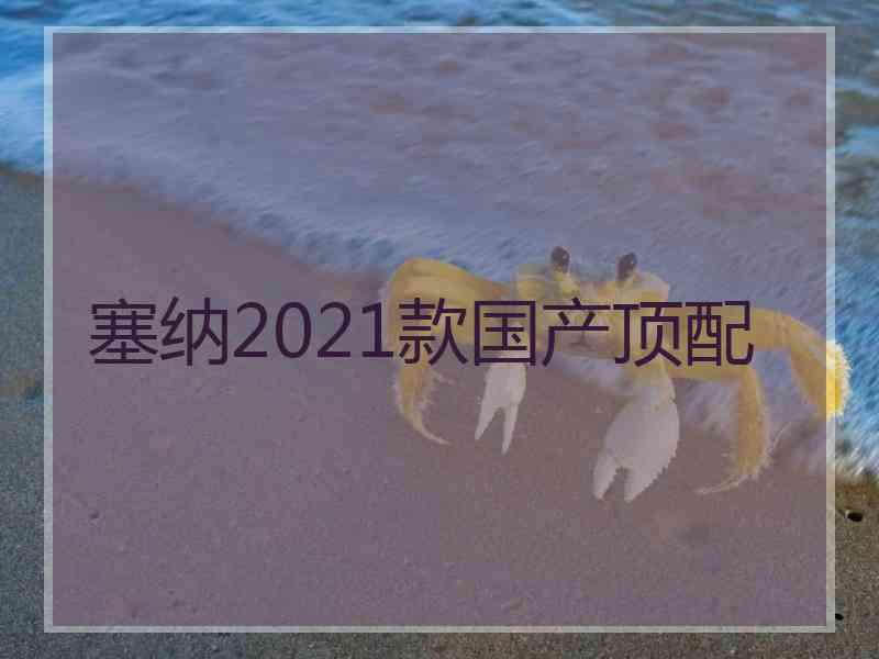 塞纳2021款国产顶配