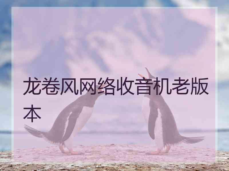 龙卷风网络收音机老版本