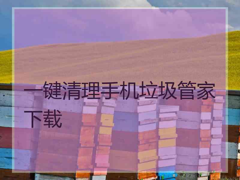 一键清理手机垃圾管家下载