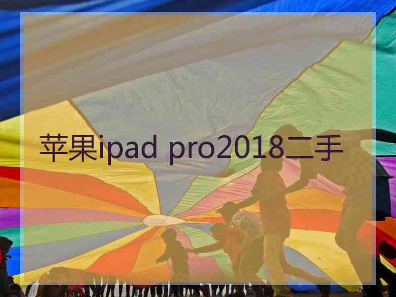 苹果ipad pro2018二手