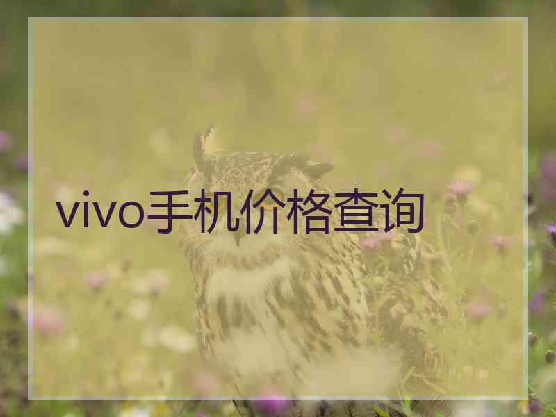 vivo手机价格查询