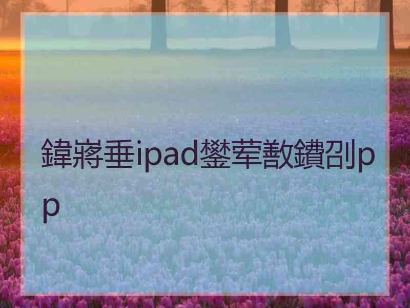 鍏嶈垂ipad鐢荤敾鐨刟pp