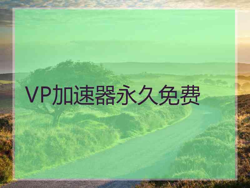 VP加速器永久免费