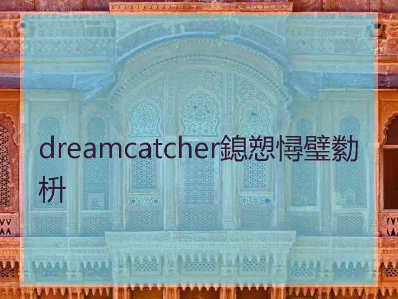 dreamcatcher鎴愬憳璧勬枡