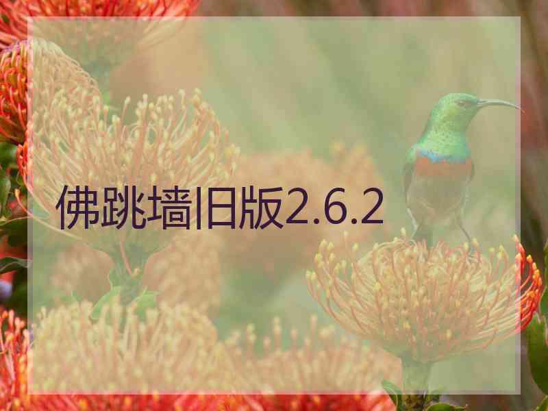 佛跳墙旧版2.6.2