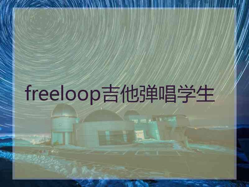 freeloop吉他弹唱学生