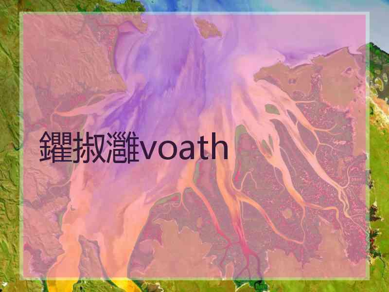 鑺掓灉voath