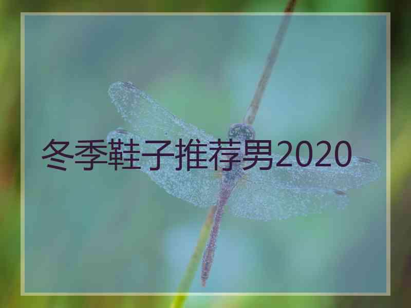 冬季鞋子推荐男2020