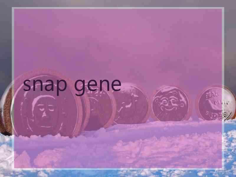 snap gene