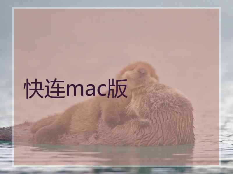 快连mac版