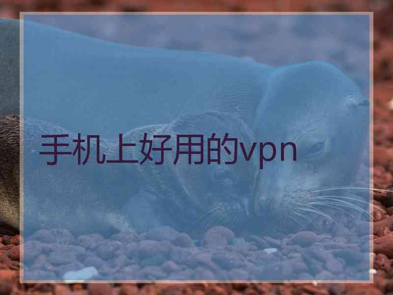 手机上好用的vpn